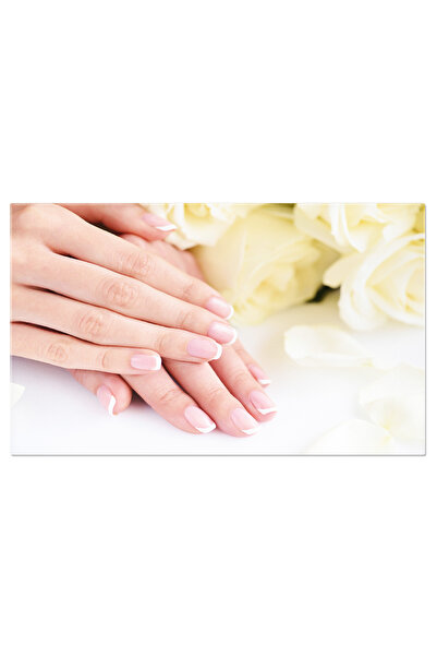 StoryGift Romania Tablou Canvas Manichiura Cu Trandafiri - Eleganta Si Stil