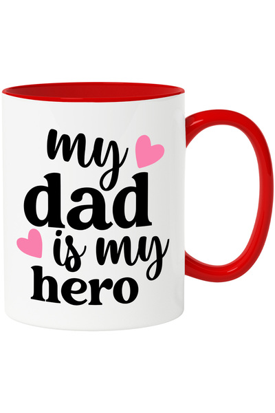 StoryGift Romania Cana Cu Text Tata Este Eroul Meu, Familie, Inimioare, Super...