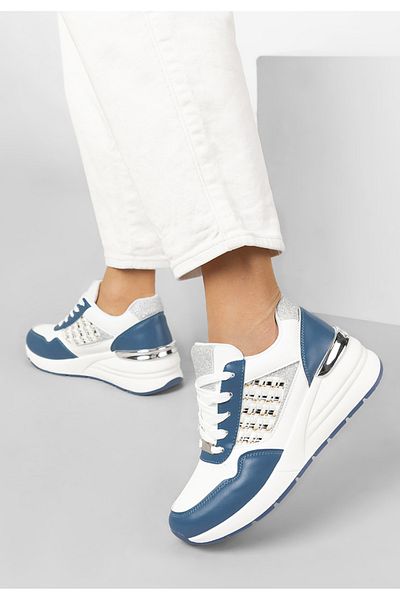B T Shoes Sneakers Cu Platforma Brynda Bleu