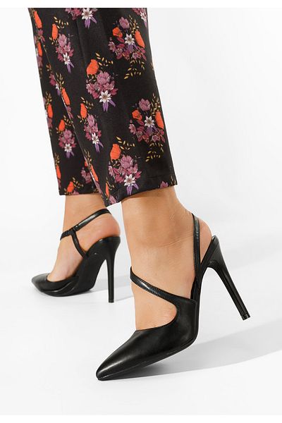 B T Shoes Pantofi Cu Toc Stiletto Ayza Negri