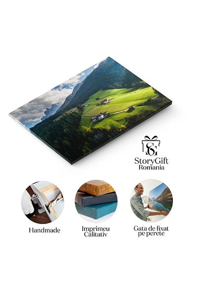StoryGift Romania Tablou Canvas: Peisaj Montan In Dolomiti