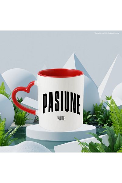 StoryGift Romania Mug Word Passion, Motivational, Self Help, Self Understanding, Appreciation, S, With, STG
