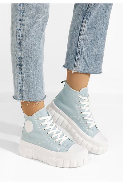 B T Shoes Tenisi Inalti Dama Dariona V2 Albastri