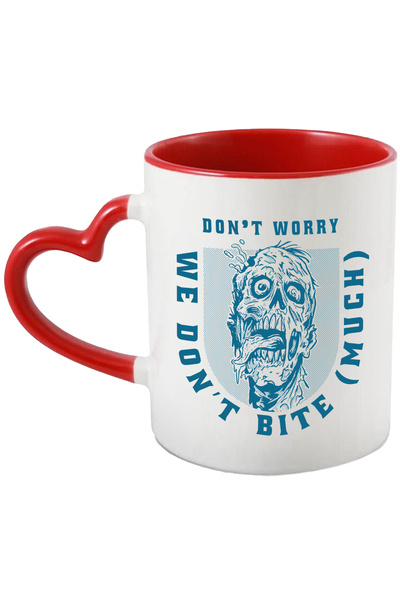StoryGift Romania Cana Cu Mesaj In Engleza Don’t Worry We Don't Bite Much, Zo...