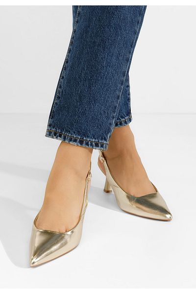 B T Shoes Pantofi Slingback Lynelia Aurii