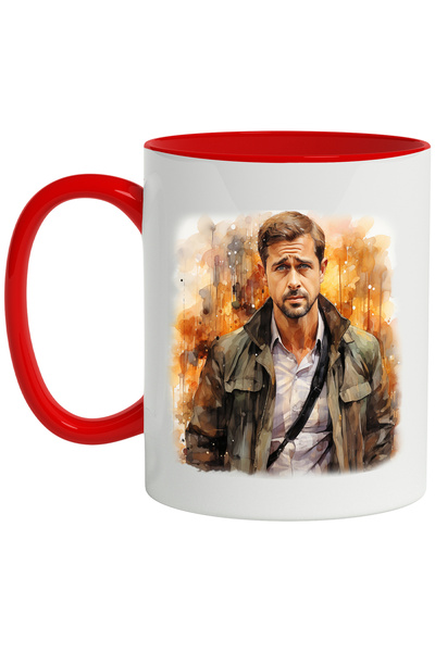 StoryGift Romania Cana Cu Jake Gyllenhaal, Actor, Film, Serial, Vedeta, Multicolor 330 Ml, Ceramic, Cu ,stg