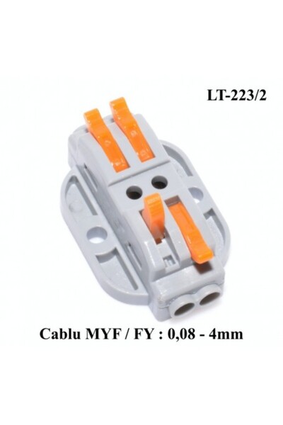 CLASSLIGHTS Mufă conector pentru cablu 2-2 LT-223/2, ElectroAZ
