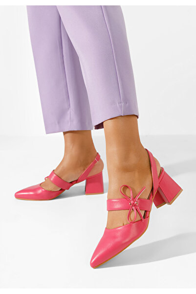 B T Shoes Pantofi Cu Bareta Tanada Fucsia