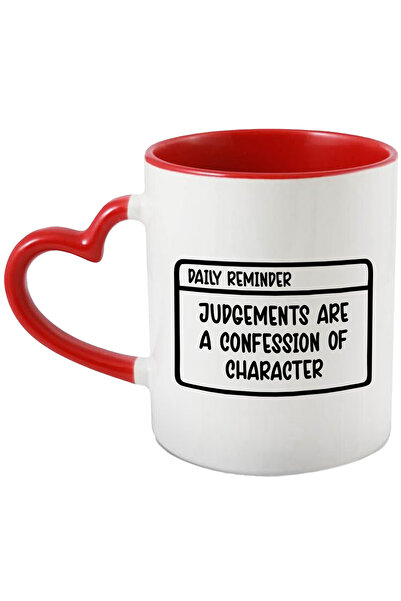 StoryGift Romania Cana cu text din care reiese ca judecatile sunt o confesiune a caracterului cu M, Cu ,STG