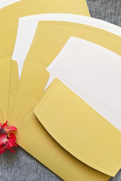 Dekorden 14X20 cm Thick Invitation Envelope - 100 Pieces