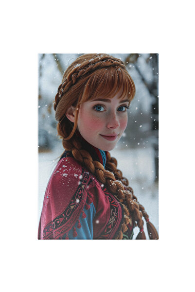 StoryGift Romania Tablou Canvas: Personaj Feminin Imbracat In Ana Frozen Rega...