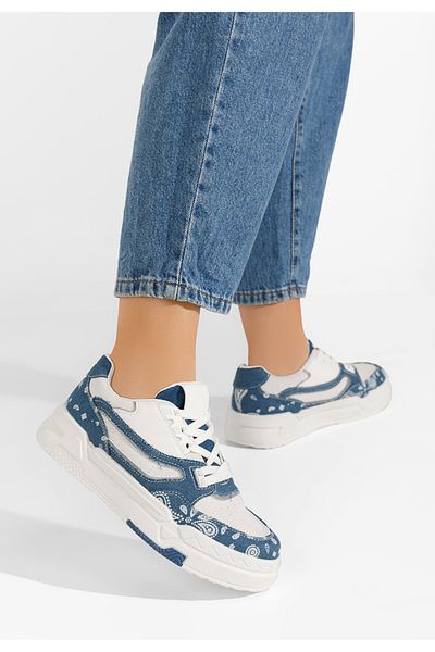 B T Shoes Sneakers Dama Seletia Albastri