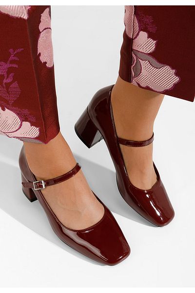 B T Shoes Chunky Heeled Shoes Erosa Grena