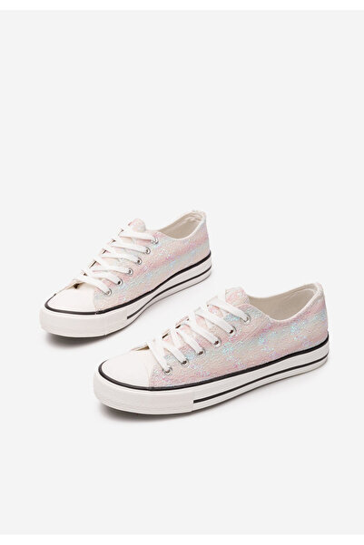 B T Shoes Viacfarebné dámské plátěné tenisky Jelissa