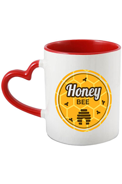 StoryGift Romania Cana Cu Mesaj In Engleza Honey Bee, Miere, Albina, Fagure, ...