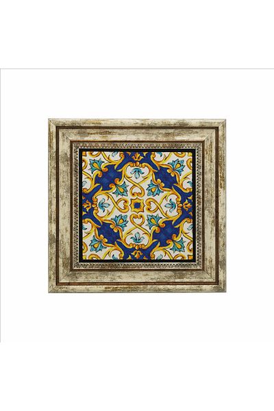 Sadrazam Italian Pattern Printed Natural Stone Table (25 X 25 Kd-79)