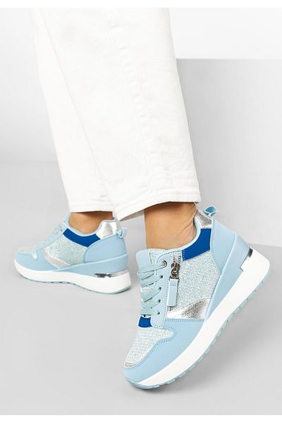 B T Shoes Sneakers Cu Platforma Zenna Bleu