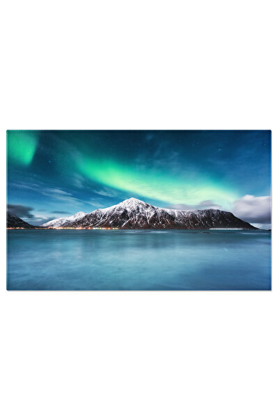 StoryGift Romania Tablou Canvas Atv Si Urme De Schi In Zapada Intr-o Zi Geroa...