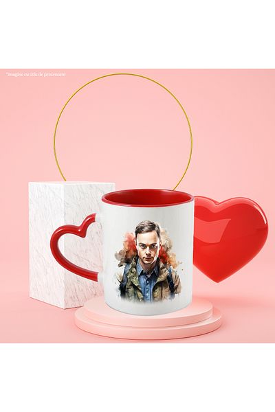 StoryGift Romania Mug With Sheldon Cooper, Big Bang Theory, Character, Science, Multicolor 330 ml, C, With, STG.
