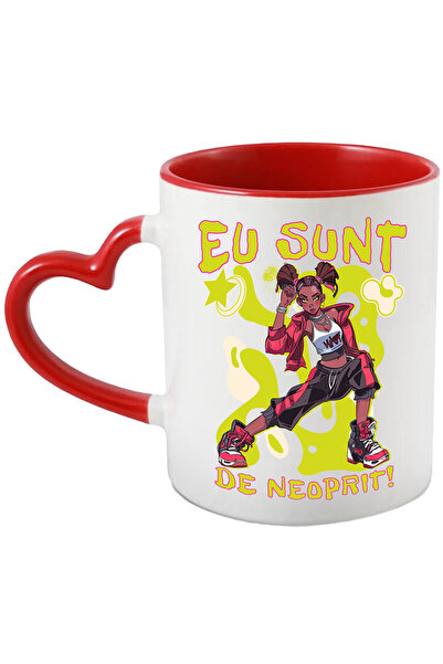 StoryGift Romania Cana Fata Tinuta Moderna Text Eu Sunt De Neoprit Motivation...