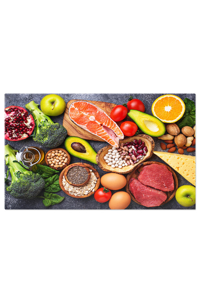 StoryGift Romania Tablou Canvas Alimente Organice Pentru Nutritie Sanatoasa S...