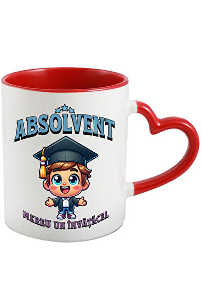 StoryGift Romania Cana Absolvent, Mereu Un Invatacel, Copil, Scoala, Un Nou I...