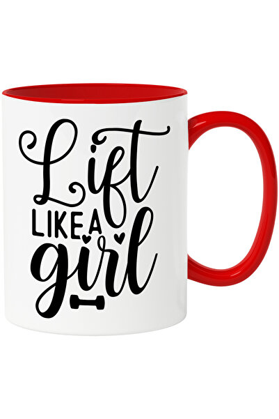 StoryGift Romania Cana Cu Inimioare Si Mesajul "ridica Asemenea Unei Fete" Cu...