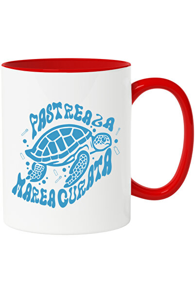 StoryGift Romania Cana Pastreaza Marea Curata Poluare Broasca Testoasa, 330ml...