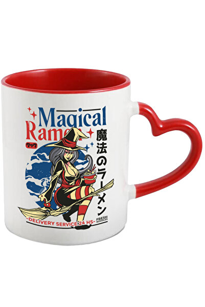 StoryGift Romania Cana Cu Mesaj In Engleza Magical Ramen, Vrajitoare, Mancare...