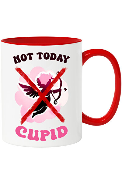 StoryGift Romania Cana Cu Un Bebelus Pe Scuter, Ilustratie, Cupidon, Arc Cu S...