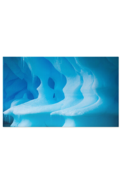 StoryGift Romania Tablou Canvas 140 X 90cm Gheata 140x90cm Stg ,stg ,stg