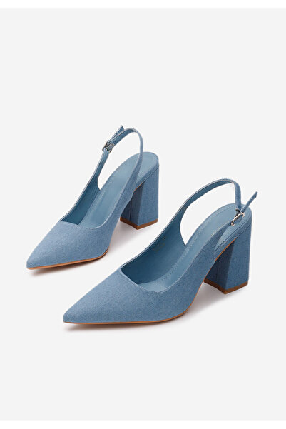 B T Shoes Denim lodičky Omria