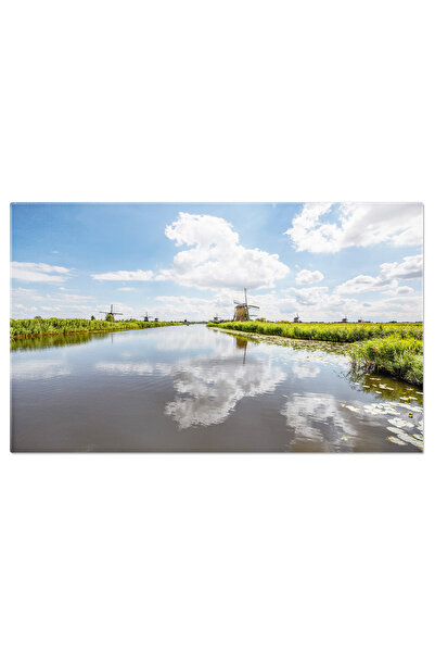 StoryGift Romania Tablou Canvas Vechi Morile De Vant In Tarile De Jos Kinderd...