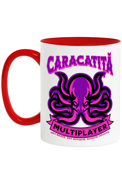 StoryGift Romania Cana Caracatita Multiplayer Opt Brate Jocuri Video , 330ml,...