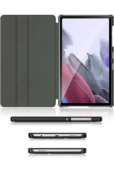 Karll Protective case for Samsung Galaxy Tab A7 Lite, TPU, burgundy/black, 8.7 inches