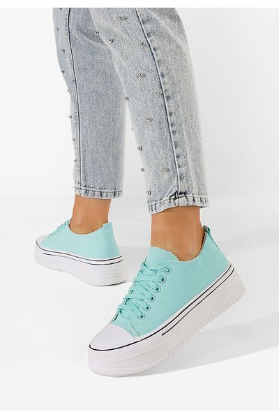 B T Shoes Tenisi Dama Loleta Turcoaz