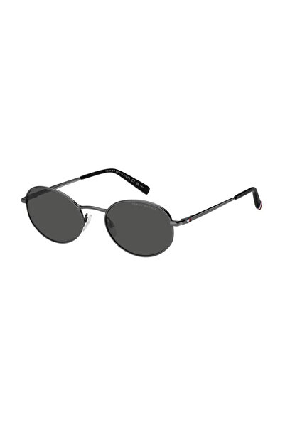 Tommy Hilfiger TH2219/S KJ1/IR Women's Sunglasses, Metal, Silver, 55 mm
