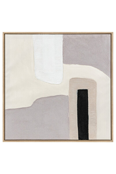 Atmosphera لوحة فنية جدارية ثلاثية الأبعاد على شكل مربع من لورينز، 80 × 80 سم