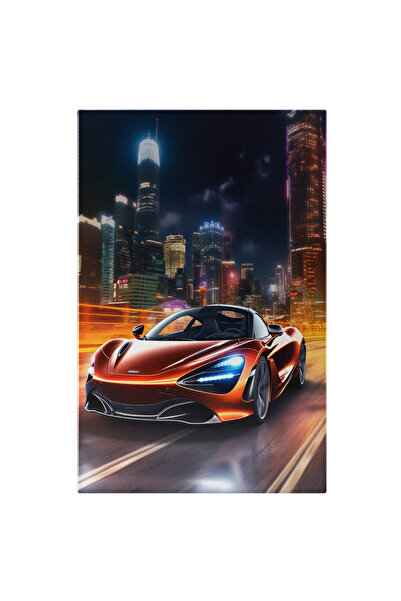 StoryGift Romania Tablou Canvas: Masina Scumpa Mclaren - De Fite Lux Oras Noa...