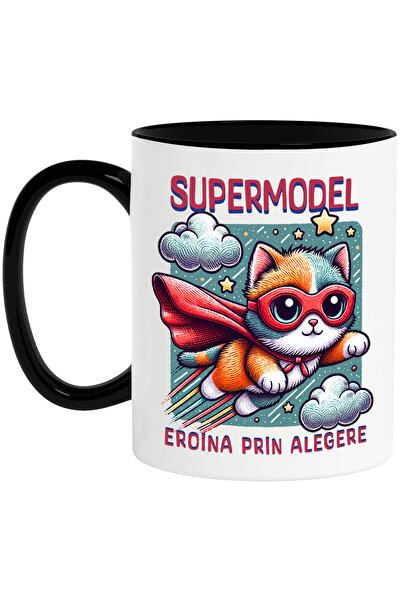 StoryGift Romania Cana Super Model, Supererou, Eroina Prin Alegere, 330ml, Ce...