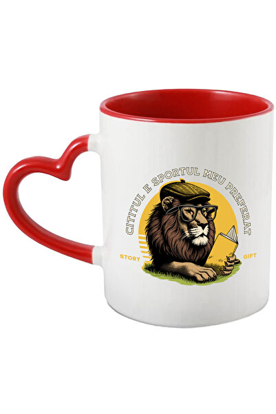 StoryGift Romania Cana Leu Citind, Cititul Este Sportul Meu Preferat, Lectura...