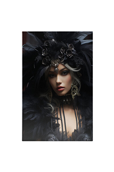 StoryGift Romania Tablou Canvas: Model De Arta In Negru Lucrari De Arta, Cost...