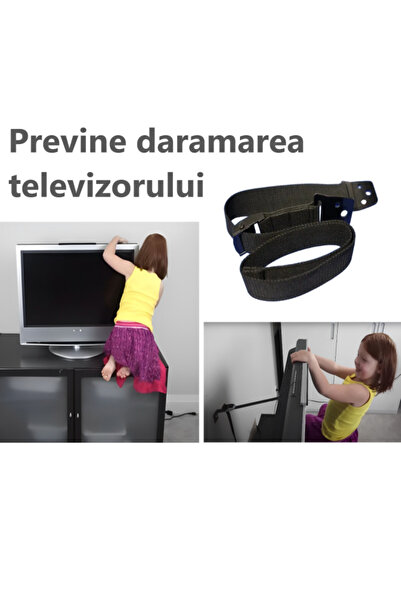 Empria Chingi asigurare impotriva daramarii televizorului si mobilierului, nailon si metal, protectie TV