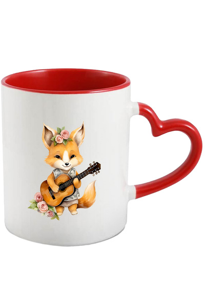 StoryGift Romania Cana Cu O Vulpe Care Canta La Chitara | Ilustratie | Veseli...