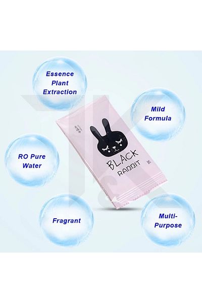 MİNA BEAUTY Mini Pocket Wet Wipes/Wipes Great to Carry in Your Bag 10Pcs Per Pack