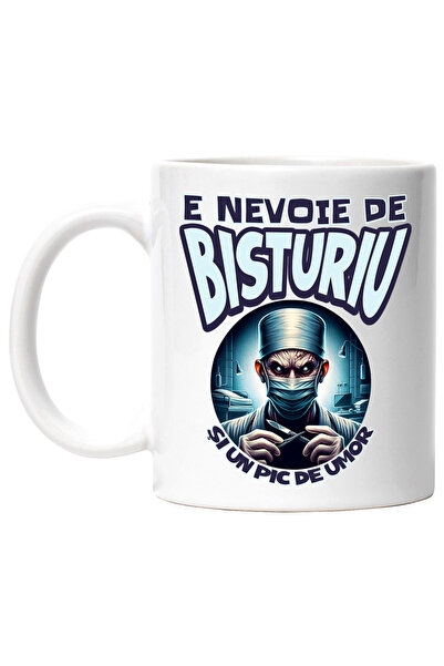 StoryGift Romania Cana Barbat Doctor Cu Masca In Sala Text Am Nevoie De Bistr...