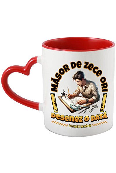 StoryGift Romania Cana Barbat Arhitect Schite Desen Text Masor De 10 Ori, 330...