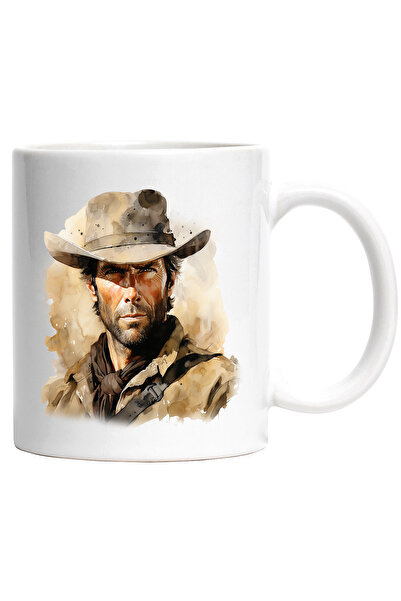 StoryGift Romania Cana Cu Clint Eastwood, Actor Celebru, Filme De Actiune, Multicolor 330 Ml, Cera, Cu ,stg