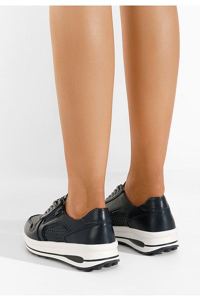 B T Shoes Sneakers Dama Piele Cidra Navy