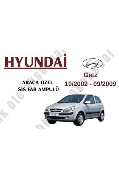 Varta Hyundai Getz 2002-2009 Araca Özel Sis Ampulü h27